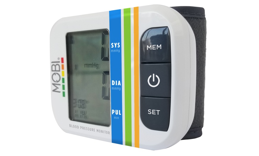 mobi wrist blood pressure monitor