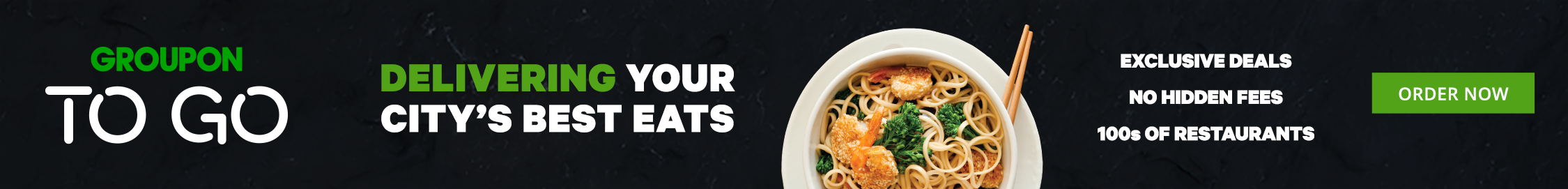 Hungry? Get Food Now. Order delivery or takeout on Groupon.