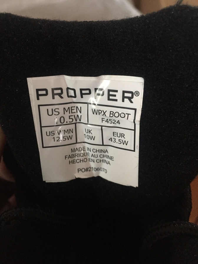 Propper wpx waterproof clearance boot