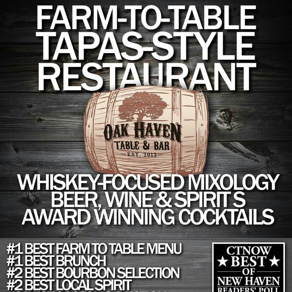 Oak Haven Table & Bar New Haven, CT Groupon