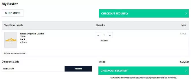 scotts discount code