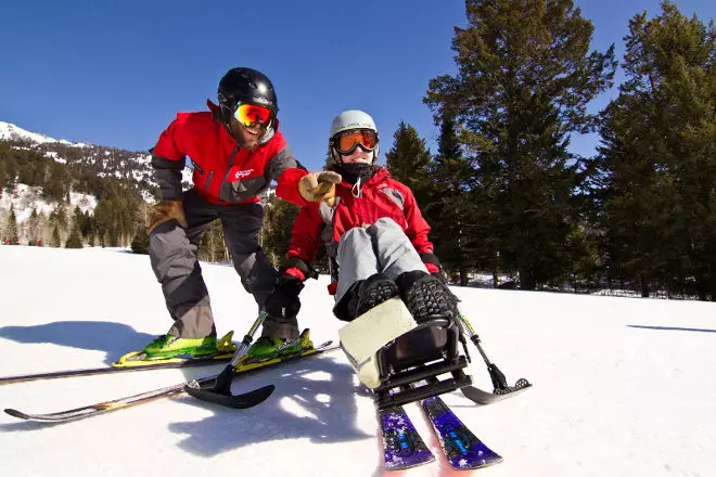 Adaptive Ski Lesson