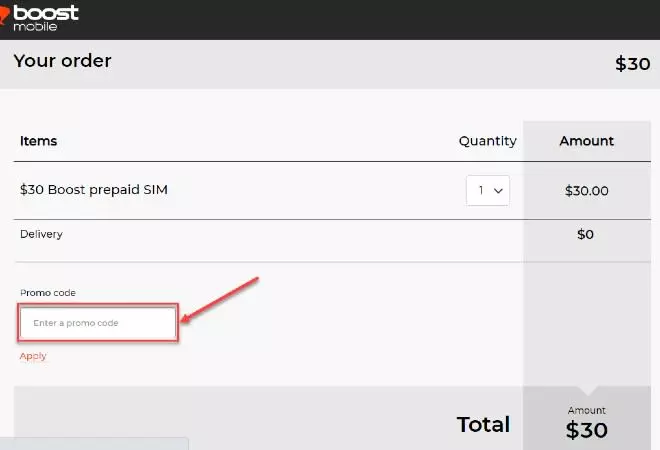 Boost Promo Code