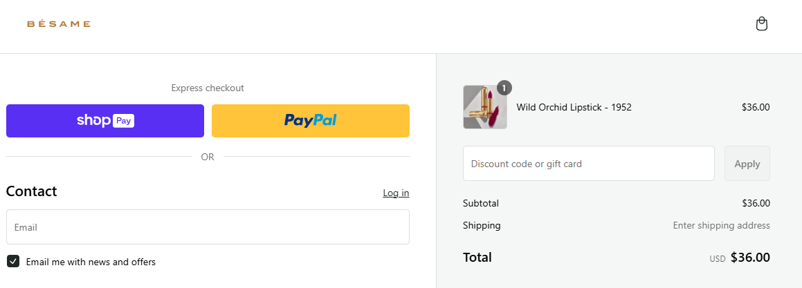 Besame Cosmetics Coupons