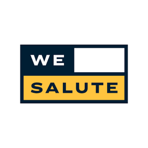 We Salute logo