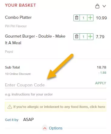 FoodHub voucher code