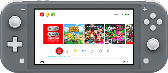 Nintendo switch light discounts