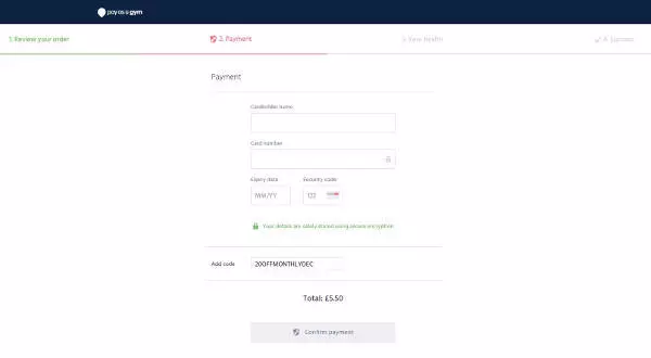 payasugym promo code