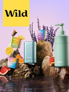 Wild Deodorant - 20% Off