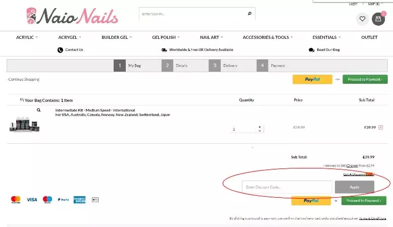 Naio Nails Discount Code