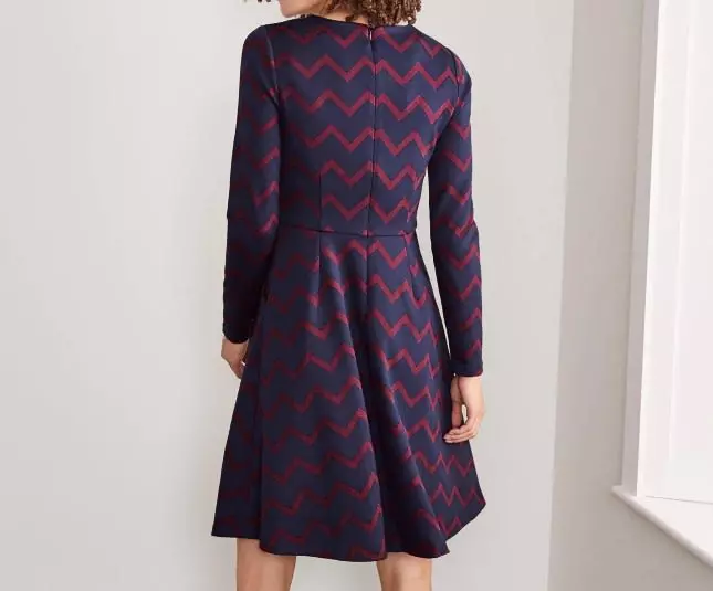 Boden Annie Jacquard Dress