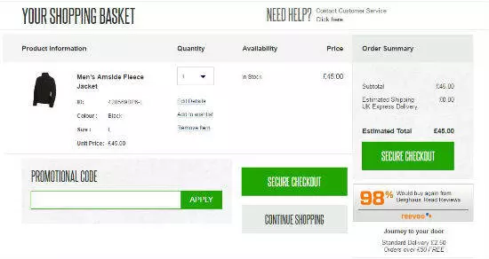 Berghaus Promotional Code