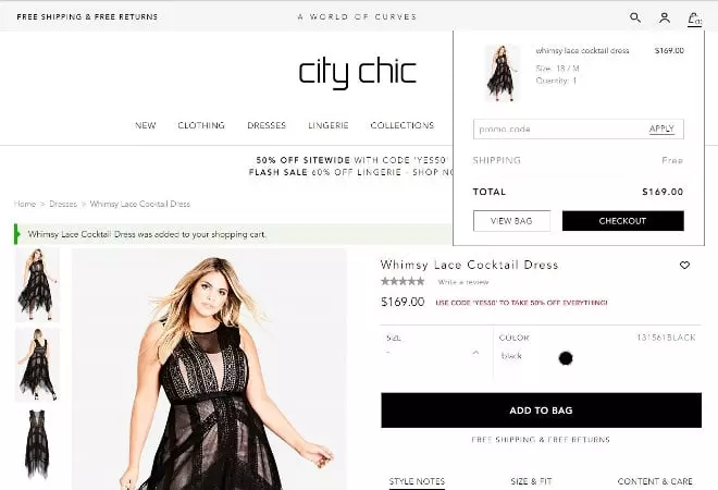 city chic promo code