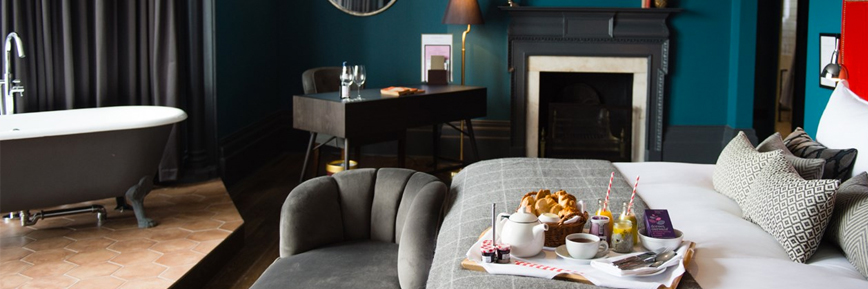 £199 Dream Escape: Sip Champagne, Dine, & Rest in Comfort with Breakfast at Hotel du Vin