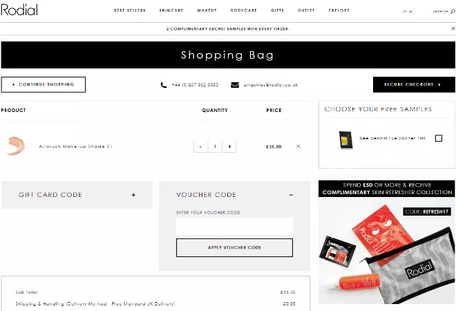 Rodial discount code