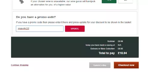 Majestic Wine promo code