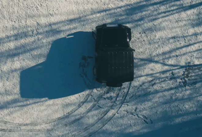 Tyres on the drive winter