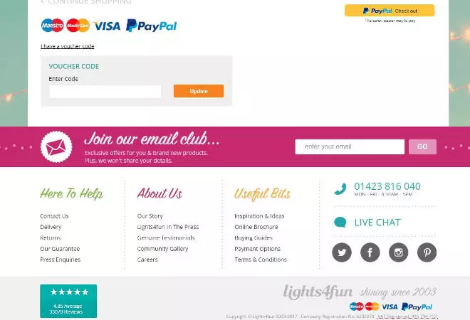 lights4fun voucher code