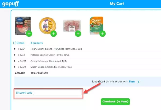 Gopuff Discount Code