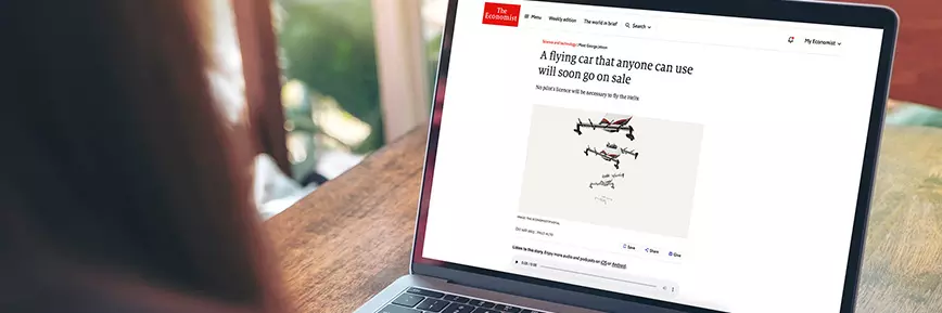 Enjoy Up to 46% Off Mountly Subscription for First Year at The Economist
