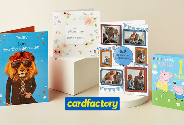 Free £5 Gift Card with Orders Over £25 at cardfactory