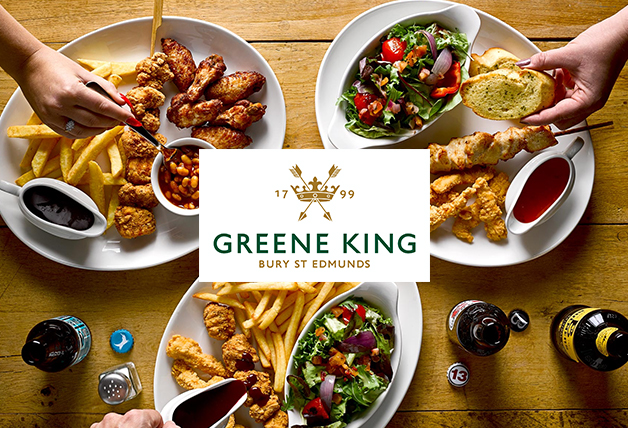 20% Off Food During Your Stay | Greene King Voucher