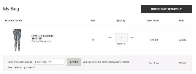 Sweaty Betty Promo Code