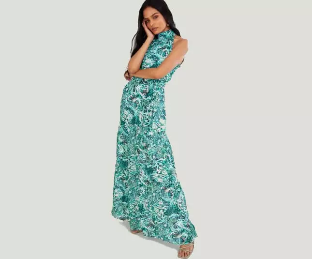 Summer wedding guest floral maxi dress Monsoon vouchercloud