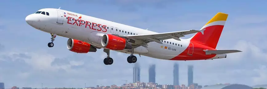 Escápate en 2026: vuelos desde 45€ i/v con Iberia Express hasta el 15/12.