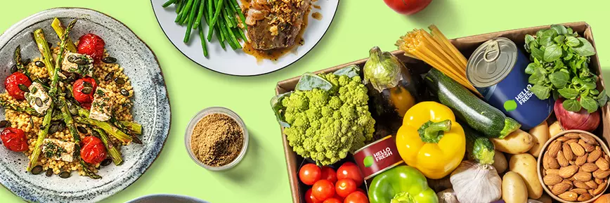 Krijg tot € 100 korting + 2 maanden gratis extra's Bij Bezorging van je Eerste Box bij HelloFresh