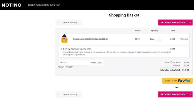 Notino promo codes