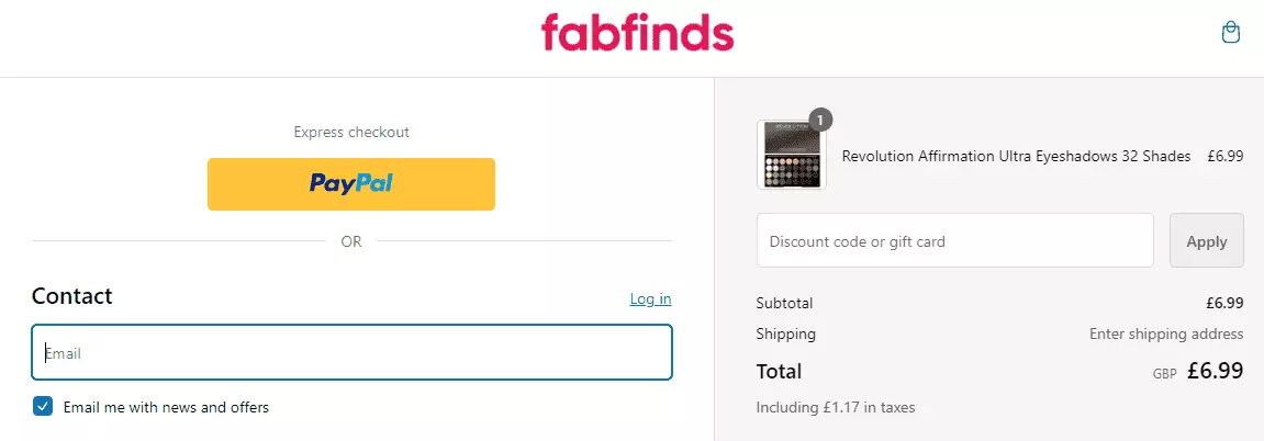 Fab Finds Discount Code