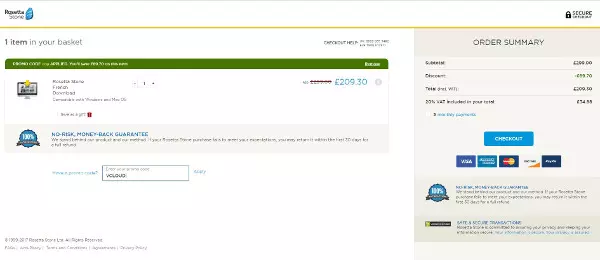 Rosetta Stone promo code
