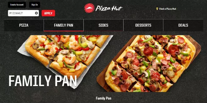 Pizza Hut Vouchers