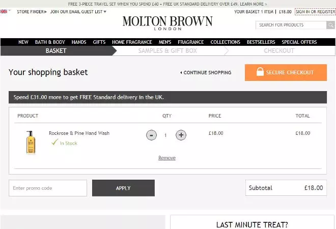 Molton Brown discounts