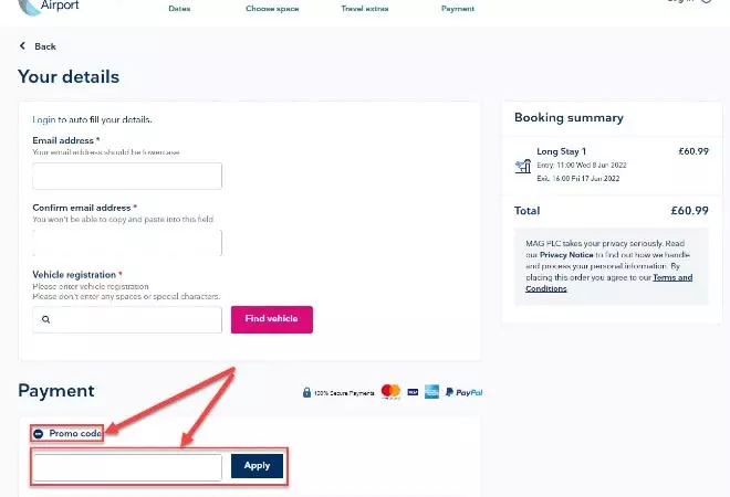 East Midlands Airport Parking Discount Code