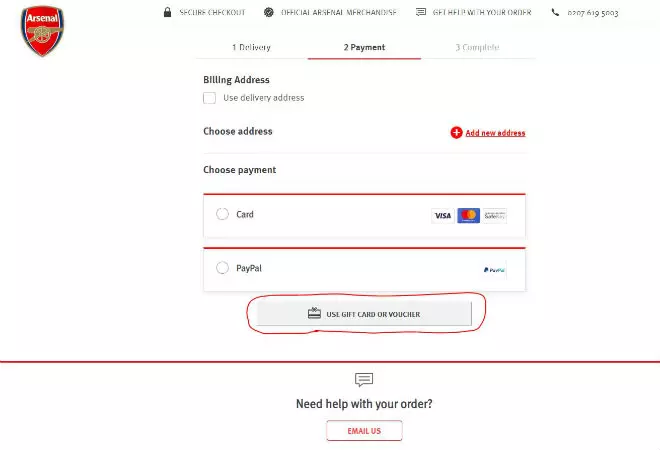 Arsenal Direct Discount Code