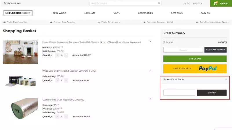 UK Flooring Discount Code