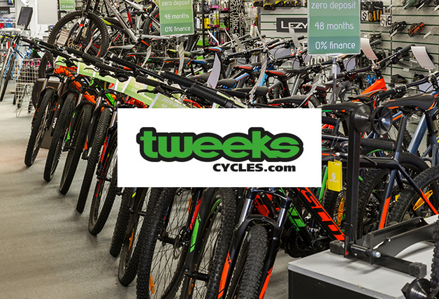 Free Delivery on Orders Over £49.99 at Tweeks Cycles