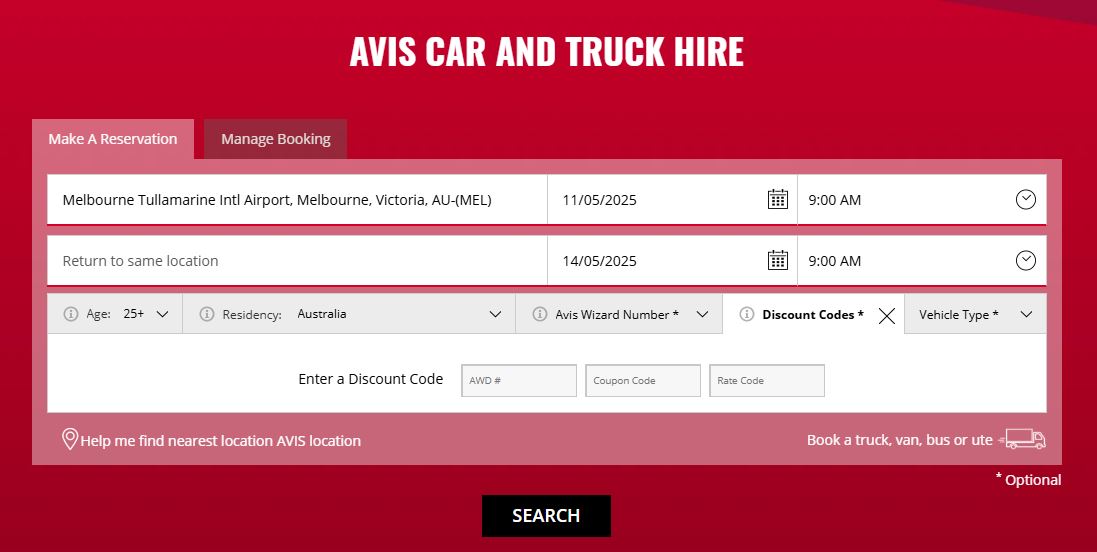 Avis Coupon Code
