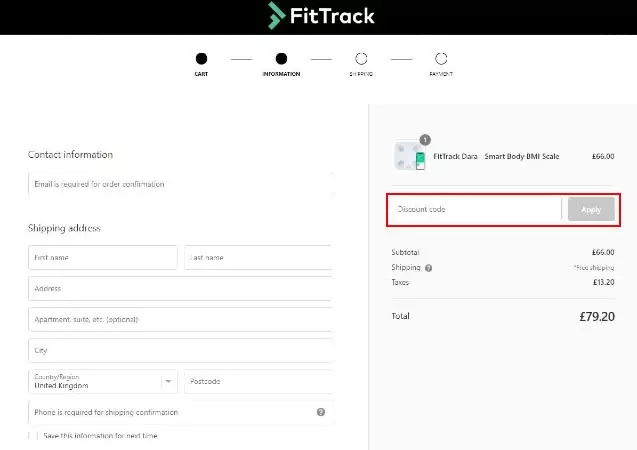 FitTrack Discount Code