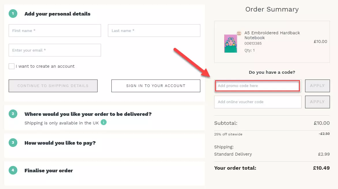 Paperchase discount code