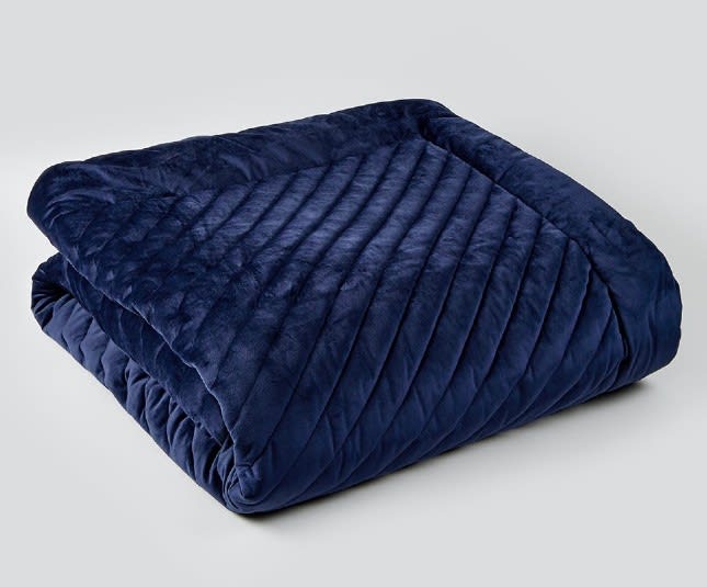 Matalan Velvet Throw