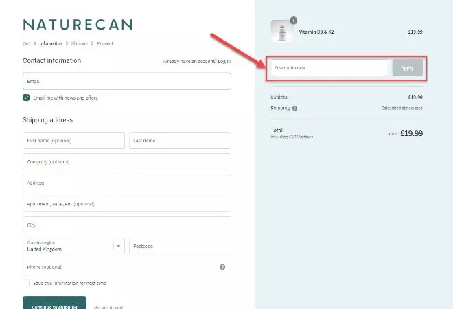 Naturecan Discount Code