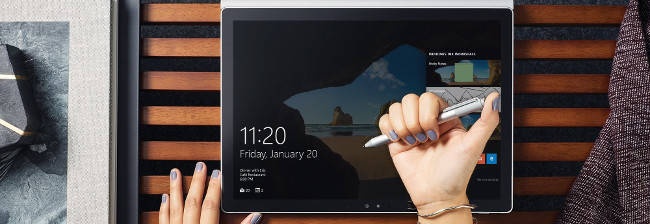 Microsoft tablet