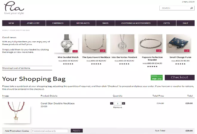 pia jewellery promotion code