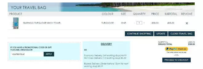 Aspiga voucher window