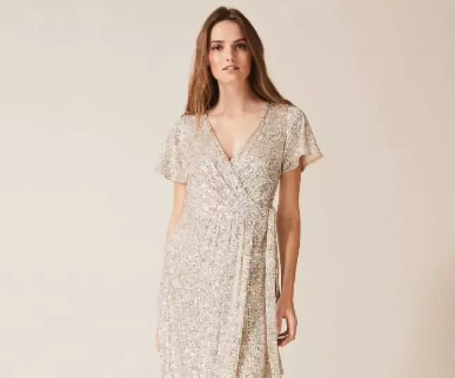 Summer wedding guest wrap dress Phase Eight vouchercloud