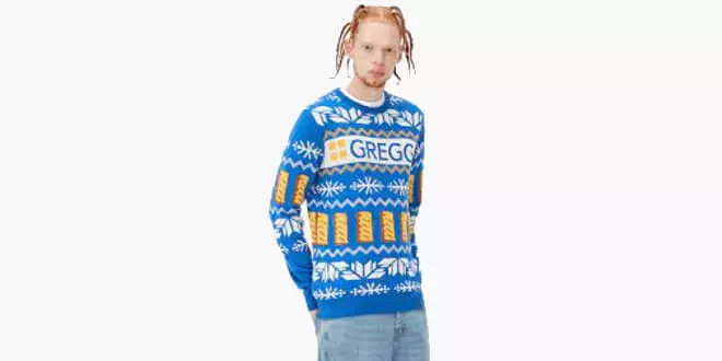 Greggs Christmas jumper | cheap Christmas jumpers vouchercloud