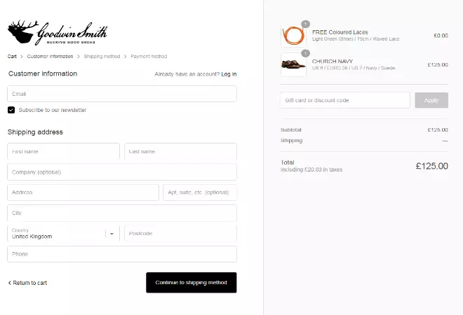 Goodwin Smith discount code